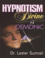 Hypnotism- Divine or Demonic - Lester Sumrall (2).epub